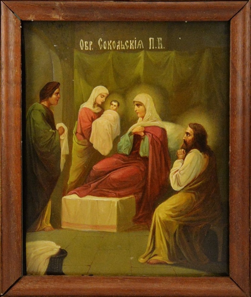 Икона Богородицы «Рождество Пресвятой Богородицы Сокольская»